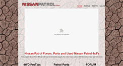 Desktop Screenshot of nissanpatrol.com.au